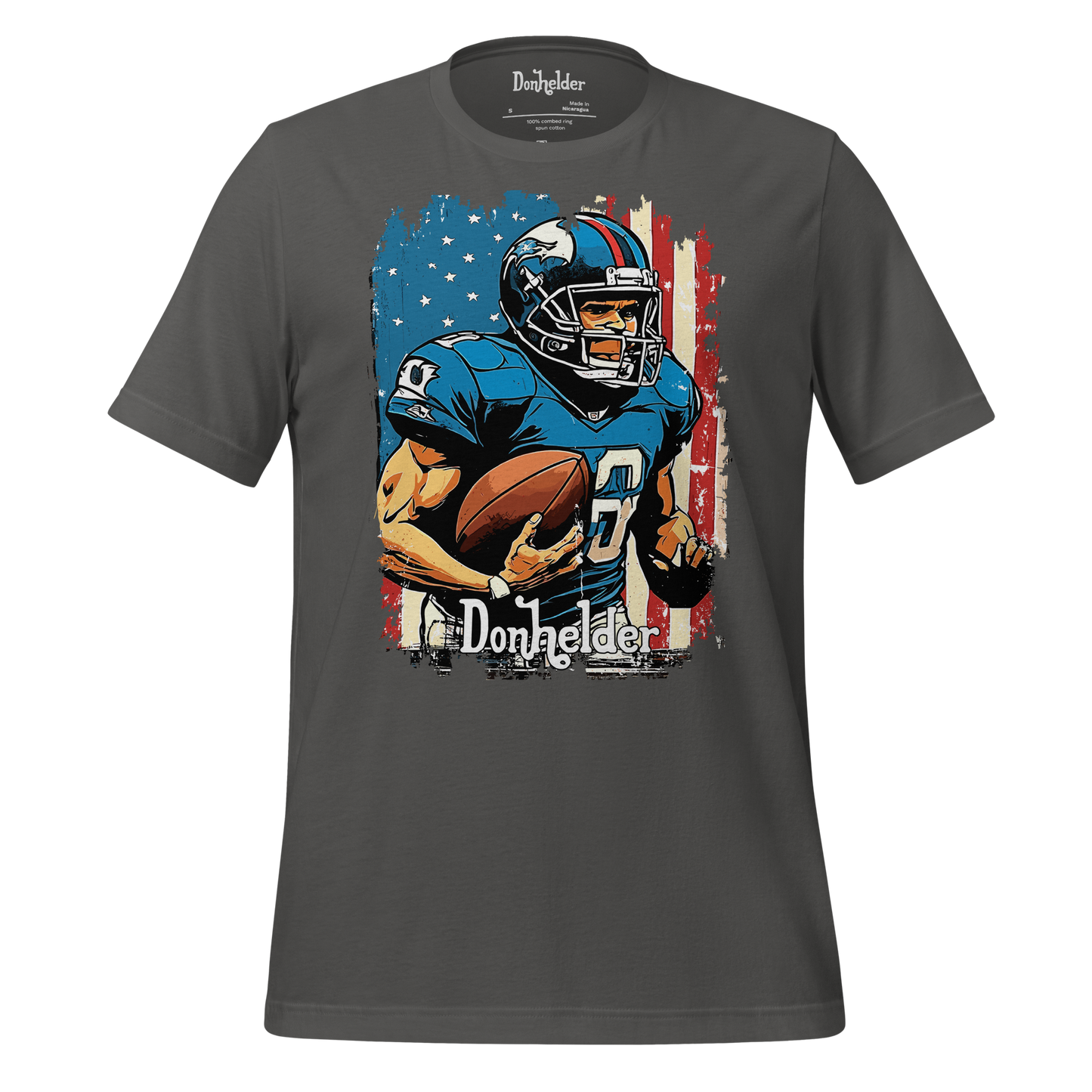 Football US Flag Men T-shirt