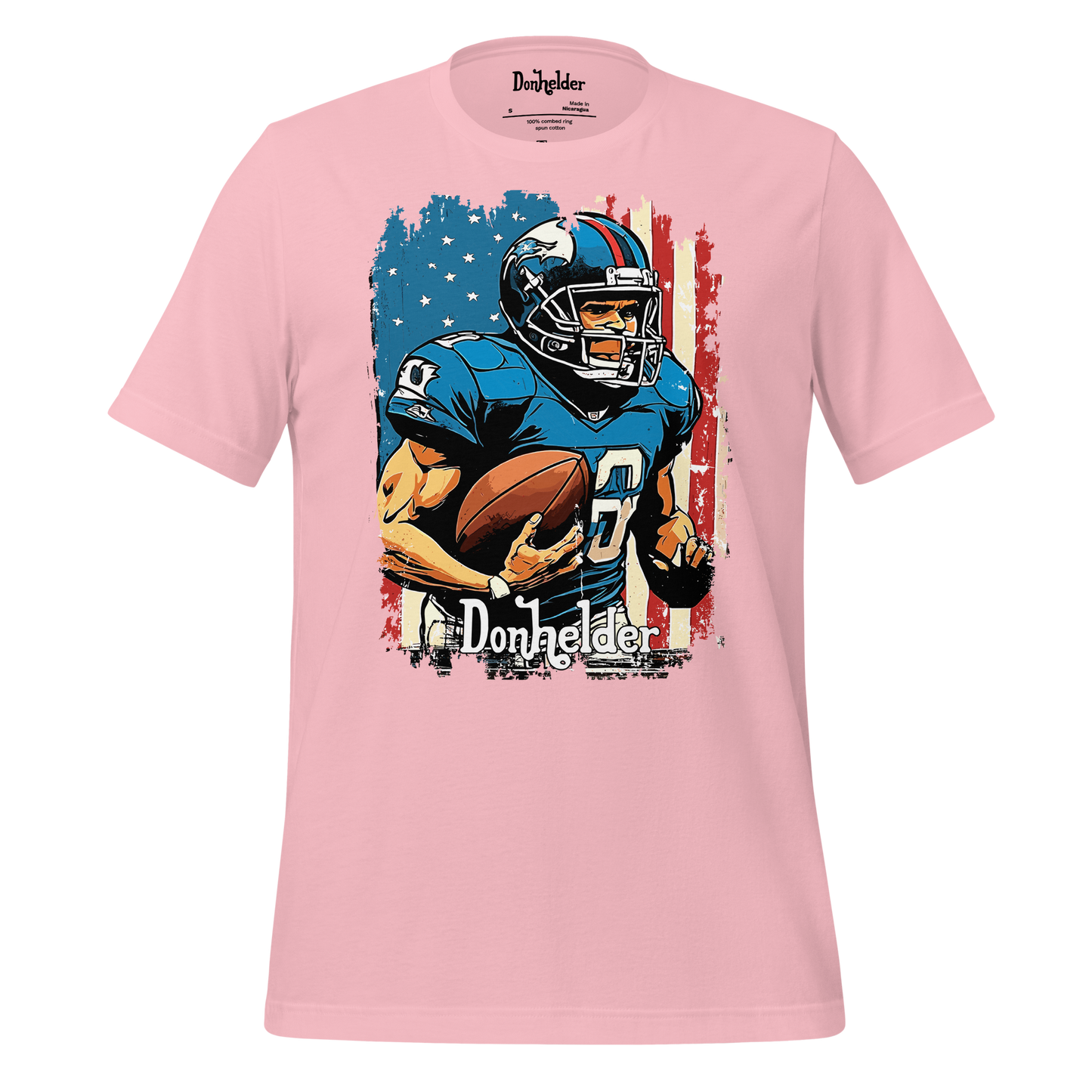 Football US Flag Men T-shirt